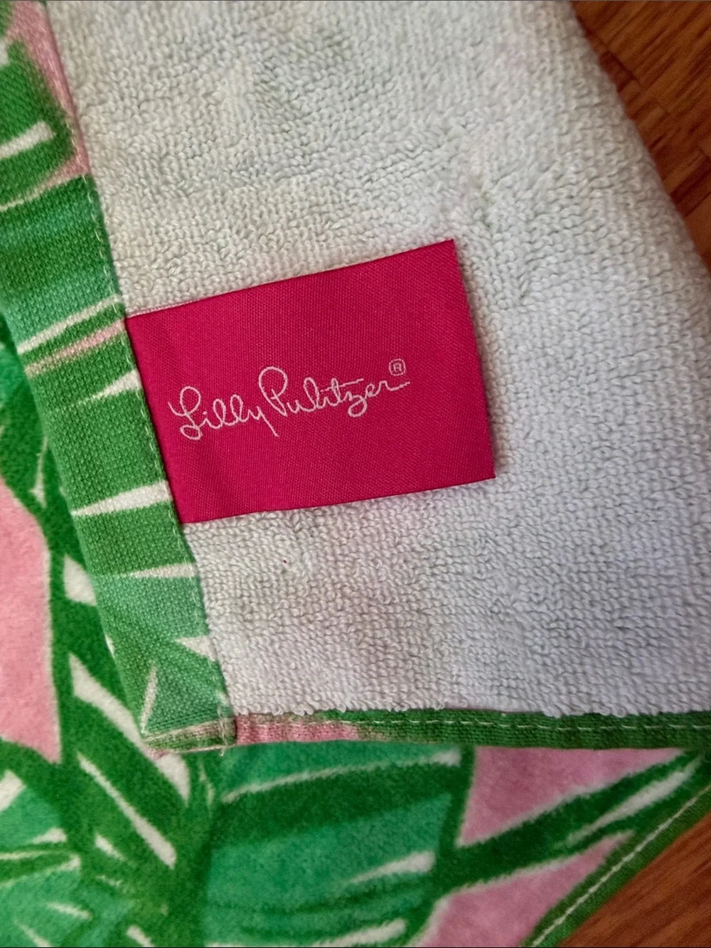 Lilly Pulitzer Beach towel also a bag for easy carry NWOT